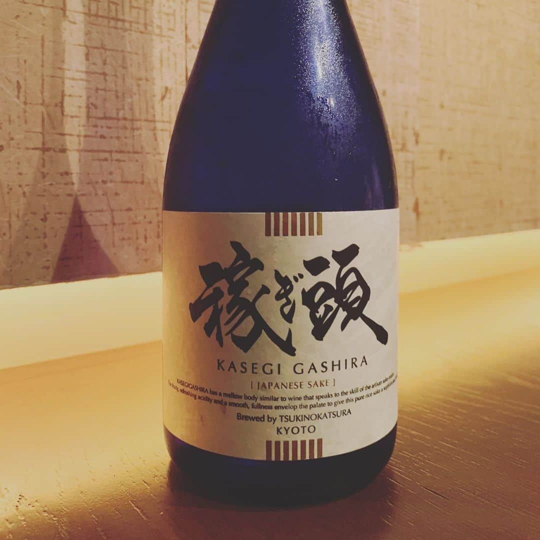 緑川静香さんのインスタグラム写真 - (緑川静香Instagram)「【しーたん日本酒録】  増田徳兵衛商店@京都 稼ぎ頭 純米  スッキリした酸がまるでワイン⁉︎新感覚日本酒。  うちの稼ぎ頭に乾杯〜！って言われてみたいよ、言われながら飲みたいよ、カルパッチョでも食べながら。  #しーたん日本酒録 #唎酒師 #日本酒 #日本酒女子 #京都 #増田徳兵衛商店 #稼ぎ頭 #山田錦100 #精米歩合70 #sake #japanesesake #sakebottle #sakestagram #일본술 #酸がたってて甘さもあるのだけど #米のふくよかさもある #それでいて低アルコールの8度 #上品なお味 #日本酒苦手な女子に持ってこい #みんなの目を開かせてやるぜ #外人さんにも飲ませたいね #ワイングラスで飲みたいやつ #フレンチとのマリアージュが楽しそう #白ワインより甘いけどスッキリしてて飲みやすい #こういう西洋料理に合う日本酒達も知ってもらって日本料理店以外にも日本酒が置かれるようになったら #一気に広がると思うのだけどね #全然関係ないけどこの日稽古終わりでメイクが薄い #あははは」8月20日 0時13分 - midorikawa_shizuka