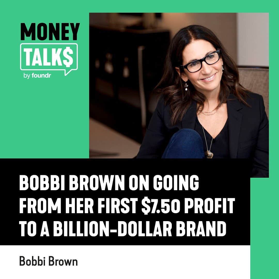 ボビー・ブラウンのインスタグラム：「Check out my newest interview with @Foundr where I talk about all things #money and how a $7.50 profit led to a billion-dollar brand. #linkinbio」