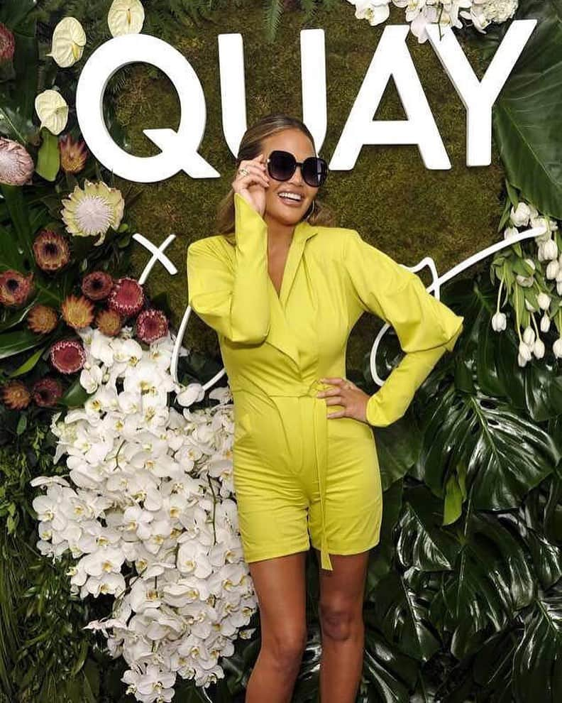 E! Onlineさんのインスタグラム写真 - (E! OnlineInstagram)「We've been craving for new sunglasses, and this Chrissy Teigen x Quay collab has us covered. Link in bio to grab yours! (📷: Getty Images)」8月20日 1時20分 - enews