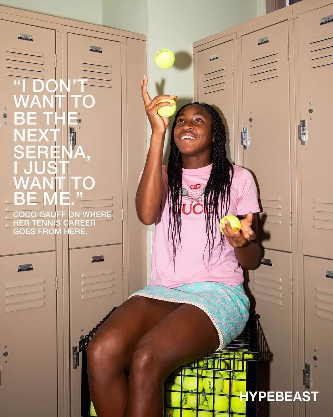 HYPEBEASTさんのインスタグラム写真 - (HYPEBEASTInstagram)「@cocogauff is creating her own path. We caught up with the young star to find out what inspired her to pursue tennis, how the sport has evolved and where she wants to go next. Get to know her in our new HYPEBEAST Fall Digital Cover (link in bio). 🎾🎾🎾」8月20日 1時22分 - hypebeast