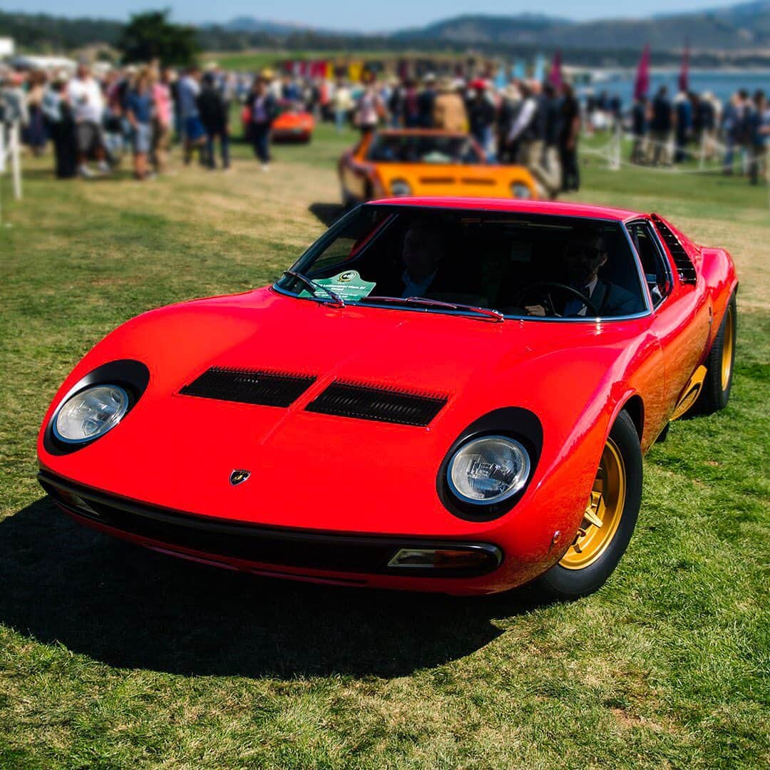 ランボルギーニさんのインスタグラム写真 - (ランボルギーニInstagram)「@pebblebeachconcours 2019. The Best in Class award for the special “Lamborghini Miura” category: the magnificent 1972 Miura SV, owned by Jean Todt, President of FIA, totally restored by Lamborghini Polo Storico.  #Lamborghini #MiuraSV #MontereyCarWeek #PoloStorico」8月20日 2時04分 - lamborghini