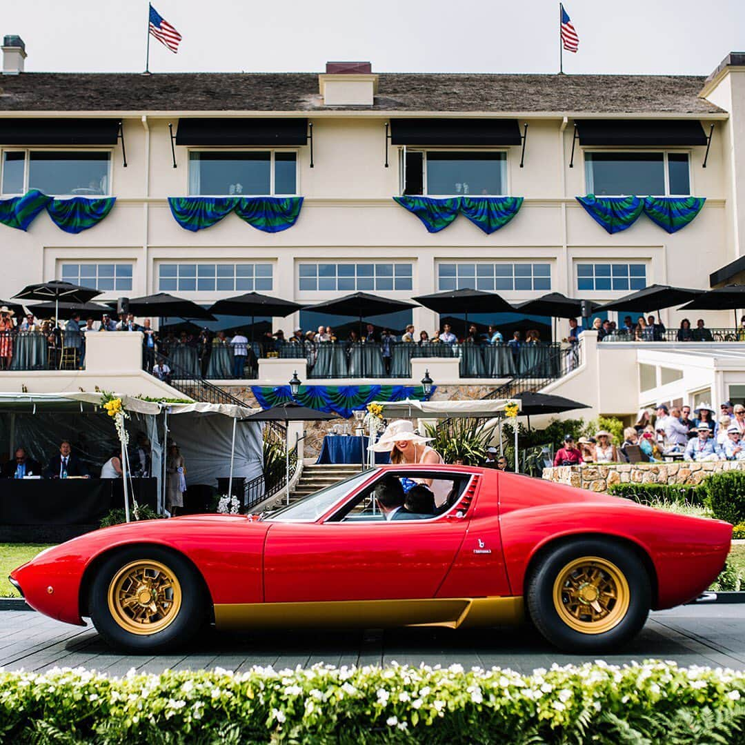 ランボルギーニさんのインスタグラム写真 - (ランボルギーニInstagram)「@pebblebeachconcours 2019. The Best in Class award for the special “Lamborghini Miura” category: the magnificent 1972 Miura SV, owned by Jean Todt, President of FIA, totally restored by Lamborghini Polo Storico.  #Lamborghini #MiuraSV #MontereyCarWeek #PoloStorico」8月20日 2時04分 - lamborghini