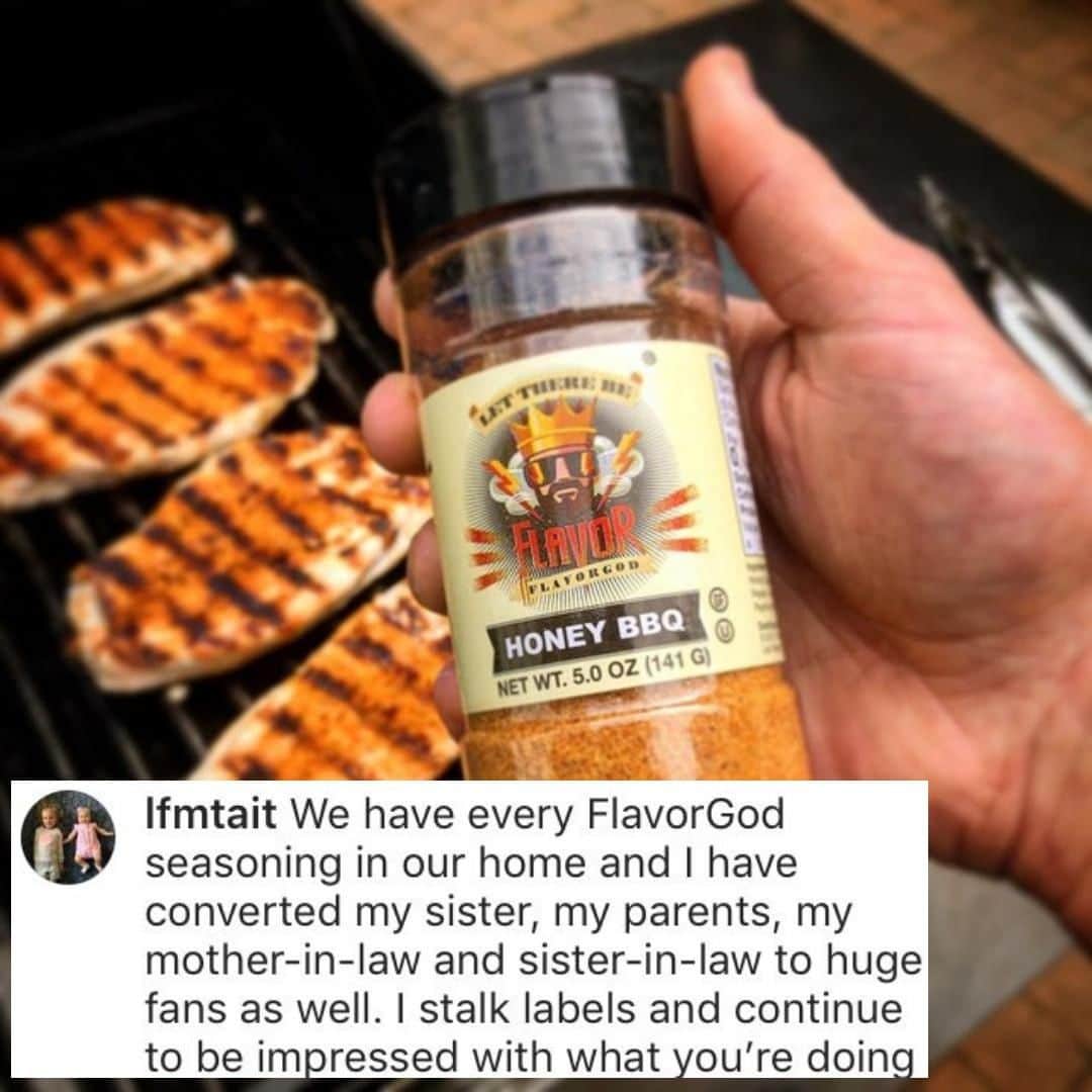 Flavorgod Seasoningsさんのインスタグラム写真 - (Flavorgod SeasoningsInstagram)「#FLAVORGOD CUSTOMER REVIEW 😃👍🏻⁠ -⁠ Submit your photos by using #flavorgod⁠ -⁠ Build Your Own Bundle Now!!⁠ Click the link in my bio @flavorgod ✅www.flavorgod.com⁠ -⁠ Review by @lfmtait Thank you so much!⁠ Photo by: @nickbousquet86⁠ -⁠ FREE SHIPPING on ALL orders of $50.00+ in the US!⁠ -⁠ Flavor God Seasonings are:⁠ 💥 Zero Calories per Serving ⁠ 🙌 0 Sugar per Serving⁠ 🔥 KETO & PALEO⁠ 🌱 GLUTEN FREE & KOSHER⁠ ☀️ VEGAN-FRIENDLY ⁠ 🌊 Low salt⁠ ⚡️ NO MSG⁠ 🚫 NO SOY⁠ 🥛 DAIRY FREE *except Ranch ⁠ 🌿 All Natural & Made Fresh⁠ ⏰ Shelf life is 24 months⁠ -⁠ -⁠ #food #foodie #flavorgod #seasonings #glutenfree #mealprep  #keto #paleo #vegan #kosher #breakfast #lunch #dinner #yummy #delicious #foodporn ⁠」8月20日 3時00分 - flavorgod