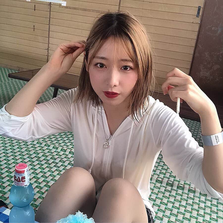 のインスタグラム：「今年初、夏を感じた瞬間。」