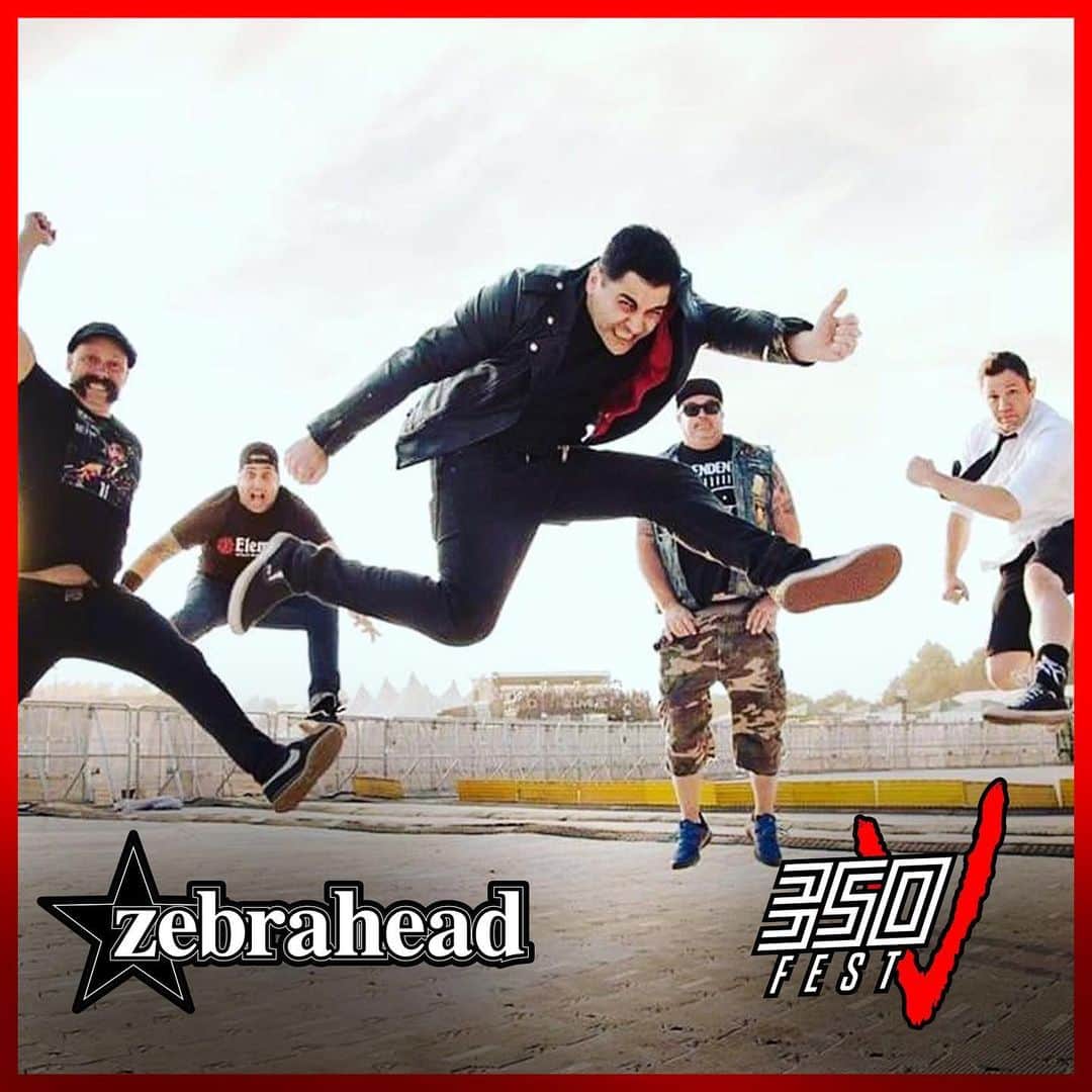 Zebraheadさんのインスタグラム写真 - (ZebraheadInstagram)「We're playing Chicago Saturday August 24th at 350 Fest ! We're playing with Mighty Bosstones , The Menzingers, Mustard Plug, Buck O'Nine and more. Get half off tickets in the link in our bio. We play at 6:05 pm! Use promo code "zebra" ! #Zebrahead #braininvaders #350fest #mightmightybosstones #chicago」8月20日 5時58分 - zebraheadofficial