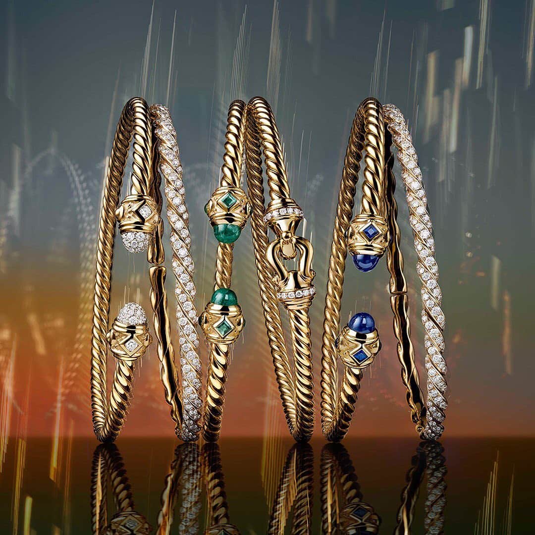 デビッドヤーマンのインスタグラム：「Color is joy. #DavidYurman」