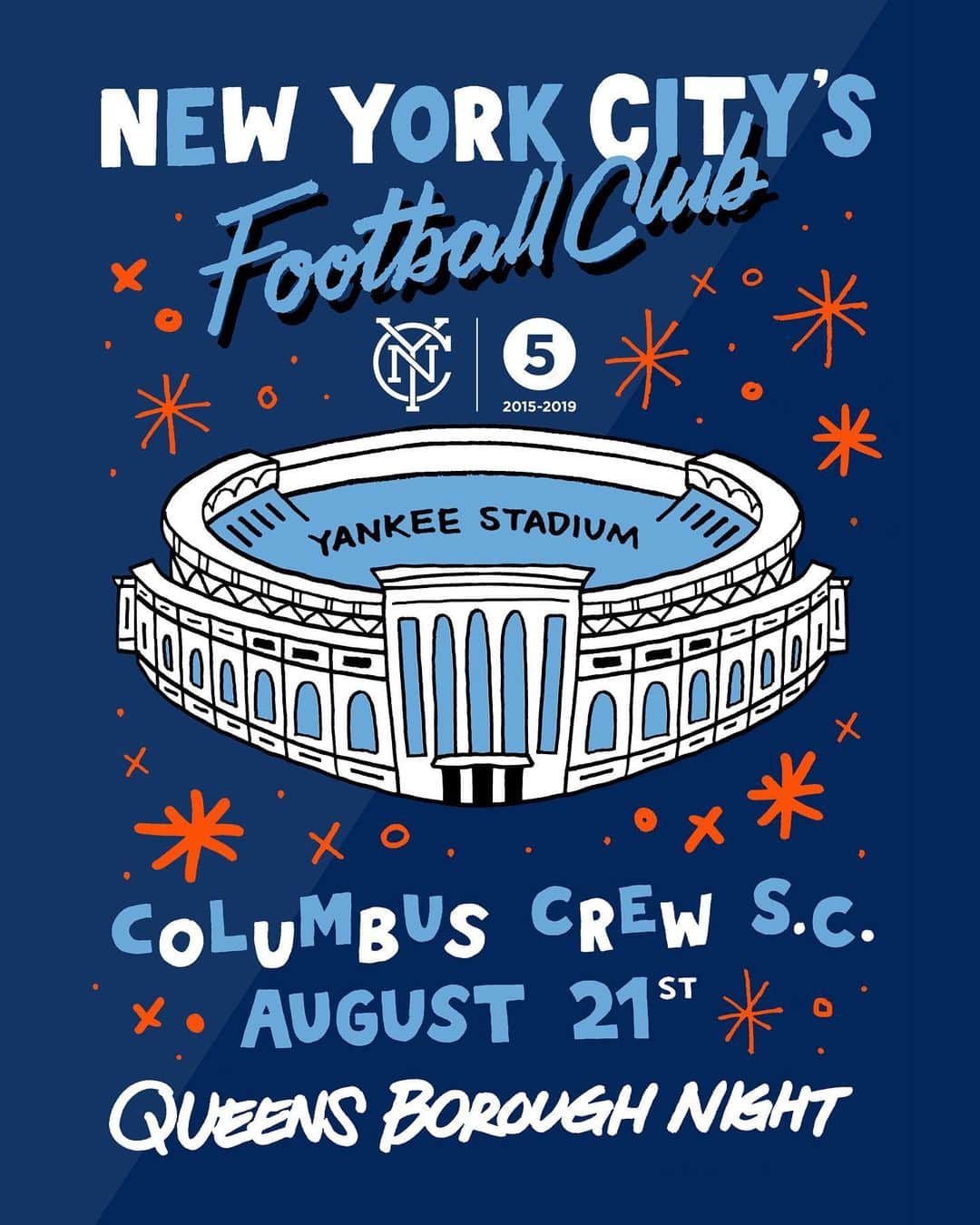 ニューヨーク・シティFCさんのインスタグラム写真 - (ニューヨーク・シティFCInstagram)「Come To The Match! 🌐✨ #ForTheCity」8月20日 6時17分 - nycfc