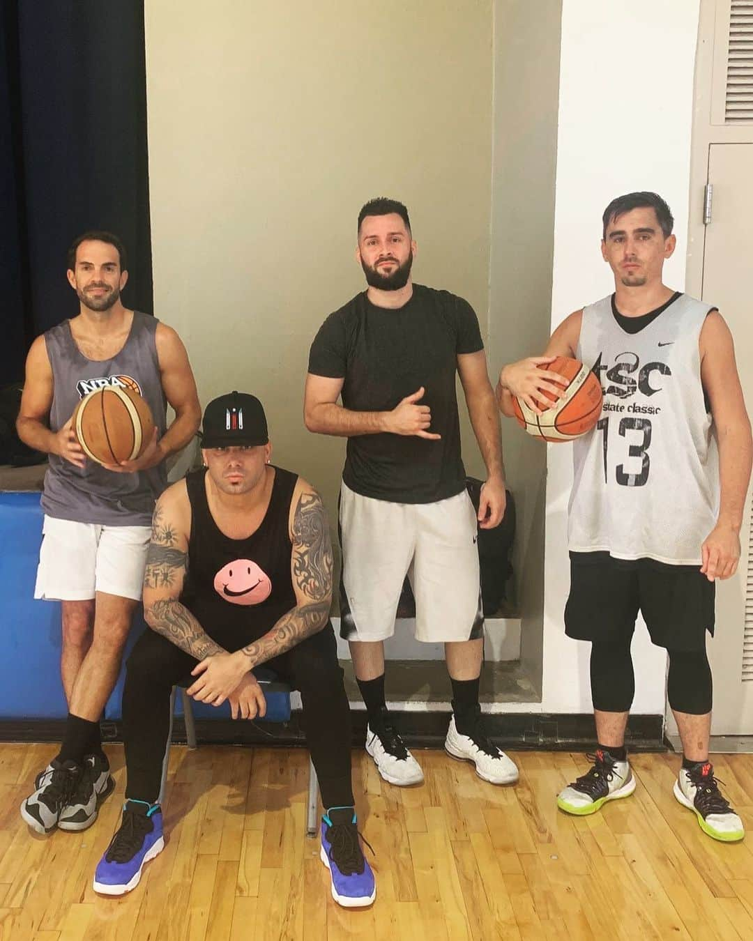 ウィジンさんのインスタグラム写真 - (ウィジンInstagram)「Guerrilla @pacolopezpr @rafy_legendario @dru_pr 🏀」8月20日 7時03分 - wisin