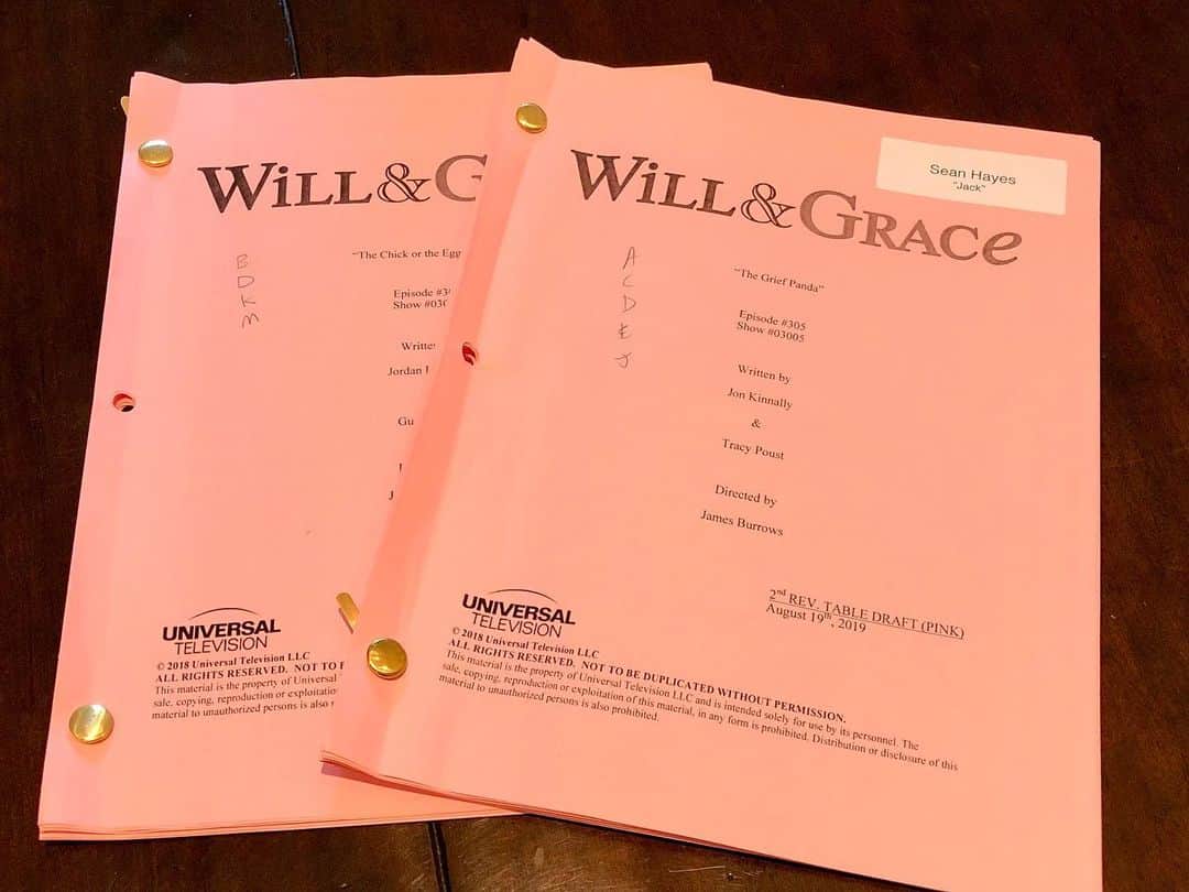 ショーン・ヘイズさんのインスタグラム写真 - (ショーン・ヘイズInstagram)「Back to work!  #WillandGrace」8月20日 7時10分 - seanhayes