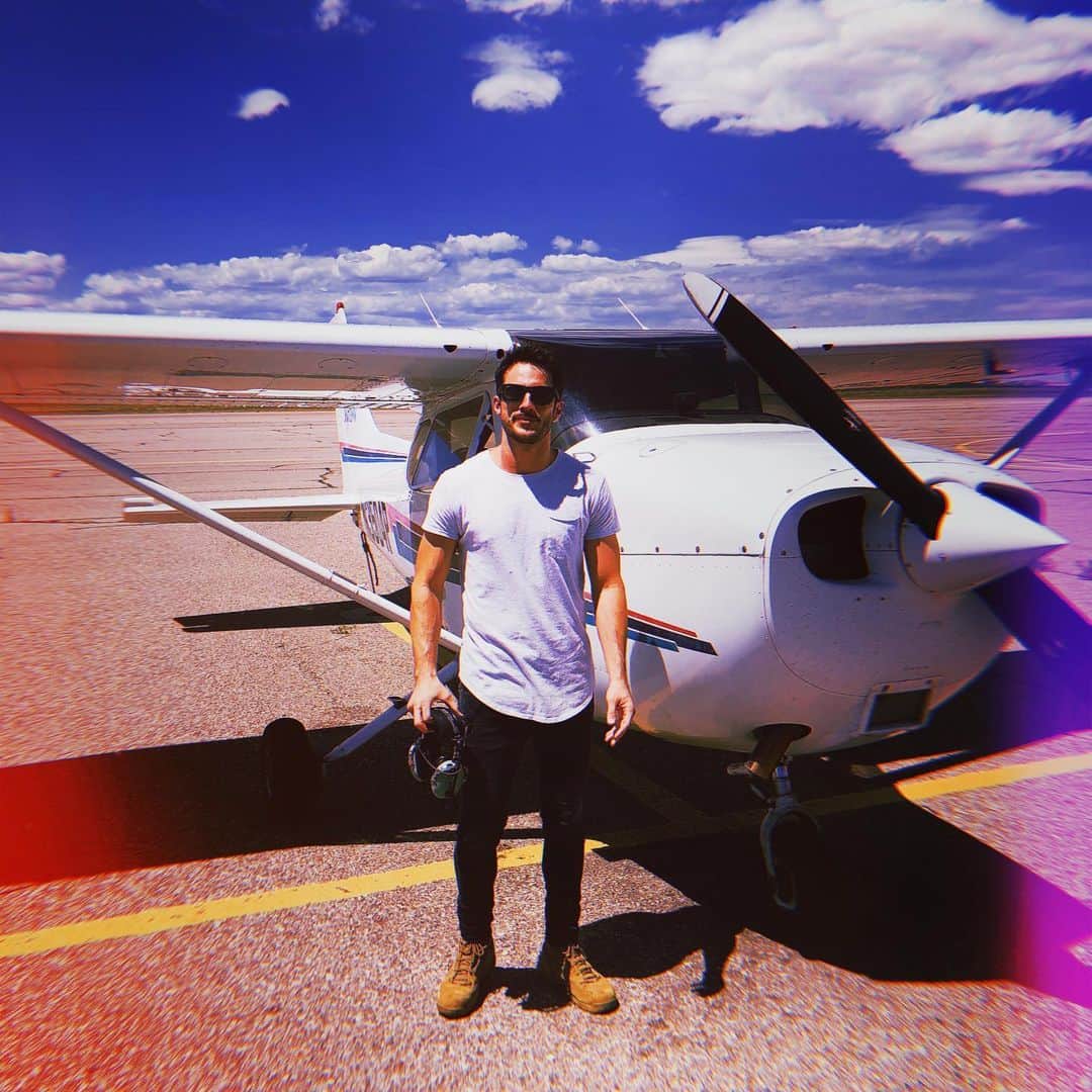 マイケル・トレヴィーノのインスタグラム：「...FLIGHT TRAINING...」