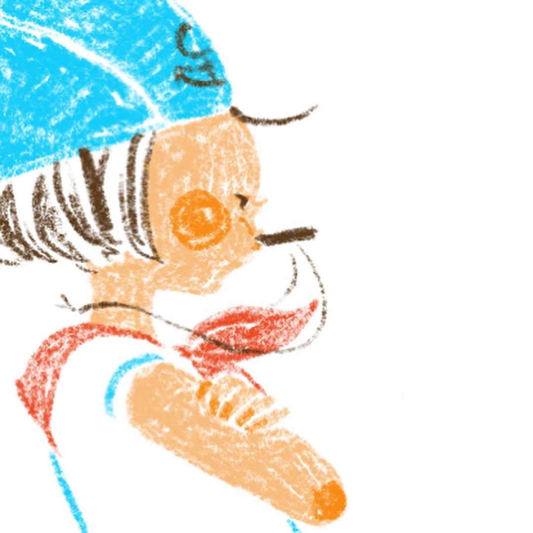 カモさんのインスタグラム写真 - (カモInstagram)「パッカーンとした夏が終わる前に #水兵さん#tiktok#illustratorkamo」8月20日 9時36分 - illustratorkamo