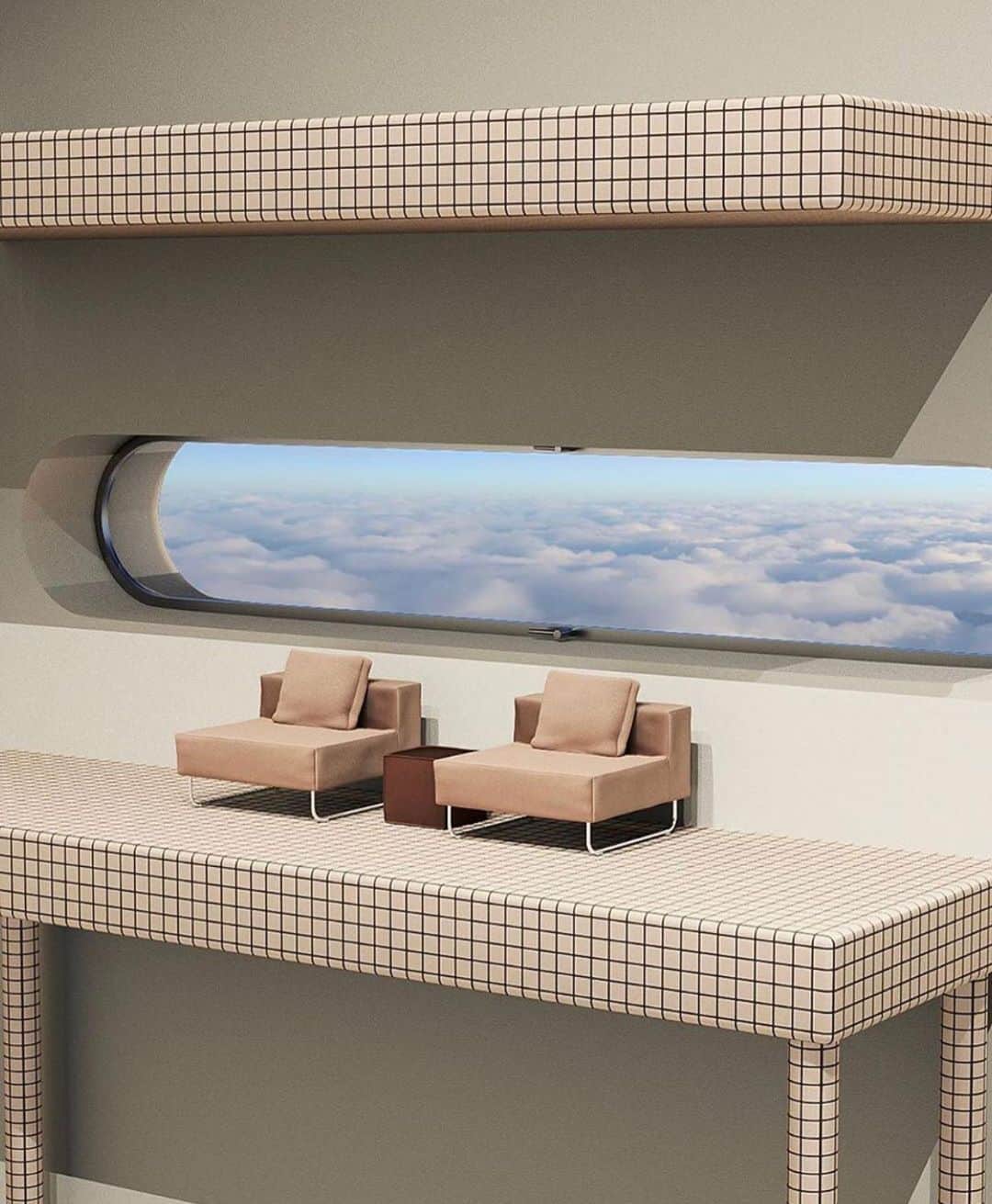 グラフ&ランツのインスタグラム：「Airport architecture by @filmdecay_ #inspo」