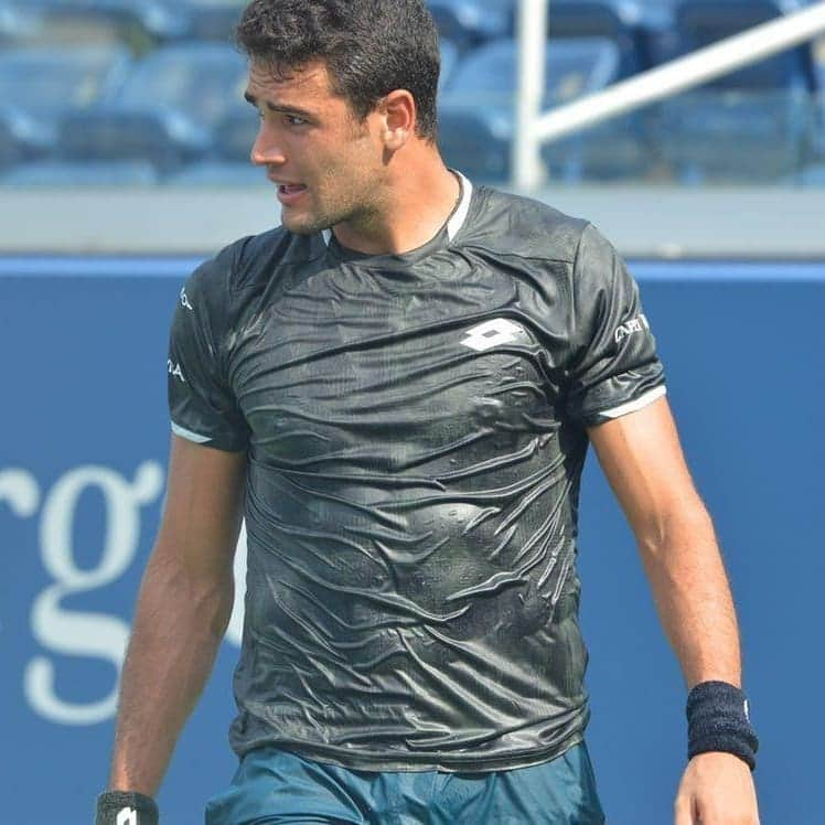 マッテオ・ベレッティーニさんのインスタグラム写真 - (マッテオ・ベレッティーニInstagram)「Practicing in the new US Open swimming pool 😂🥵💦🏊 📷 @matthew_reiter_tennis  #newyork#fresco#🏌🏻‍♂️#enzo#bigteam#cafú」8月20日 11時25分 - matberrettini