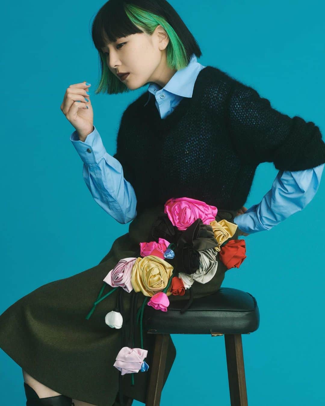 Young Juvenile Youthのインスタグラム：「今日発売のFigaro見てね🥺 #PRADA  #figaro」