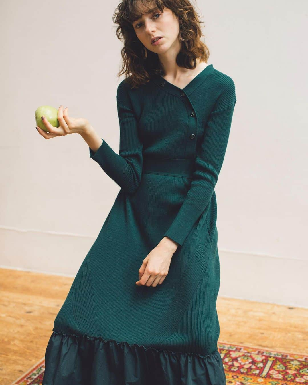 JILLSTUARTさんのインスタグラム写真 - (JILLSTUARTInstagram)「“NEW BRITISH MIX” . . MADISON KNIT DRESS GREEN,BEIGE color ¥26,000+tax . . #JILLSTUART #JILLSTUART_jp #2019FW #september #fallwinter #new #british #mix #preorder」8月20日 11時35分 - jillstuart.jp