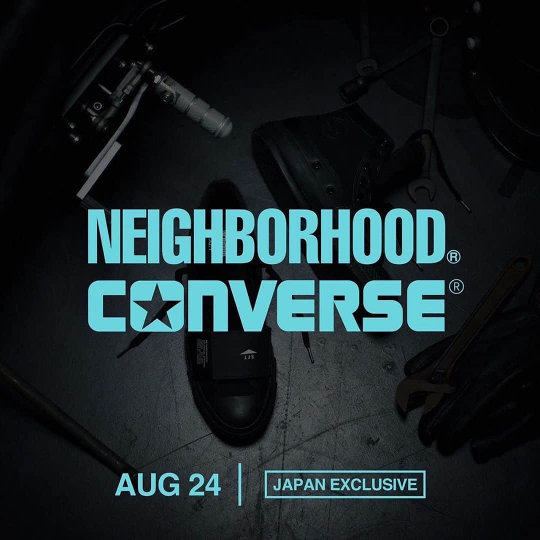 滝沢伸介さんのインスタグラム写真 - (滝沢伸介Instagram)「#Repost @neighborhood_official ・・・ NEIGHBORHOOD®︎/@CONVERSE﻿ (𝙅𝘼𝙋𝘼𝙉 𝙀𝙓𝘾𝙇𝙐𝙎𝙄𝙑𝙀﻿ 𝙀𝘿𝙄𝙏𝙄𝙊𝙉) AVAILABLE IN STORES & ONLINE STORE﻿ 𝗔𝗨𝗚.𝟮𝟰﻿ #neighborhood ﻿ #converse」8月20日 11時59分 - sin_takizawa