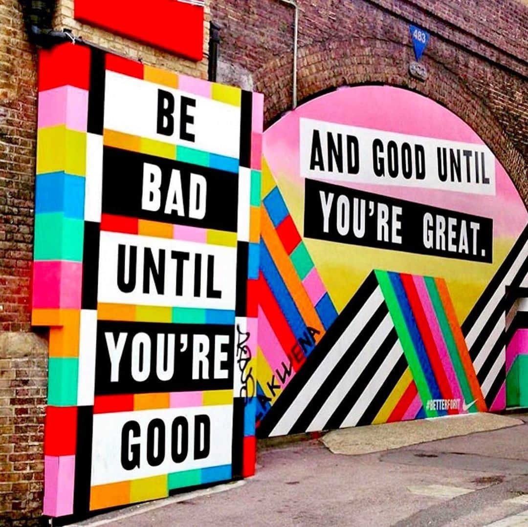 アリス+オリビアさんのインスタグラム写真 - (アリス+オリビアInstagram)「Loving this mural from the artist @lakwena !! Be bad until you’re good and good until you’re great! ❤️❤️❤️」8月20日 23時28分 - aliceandolivia