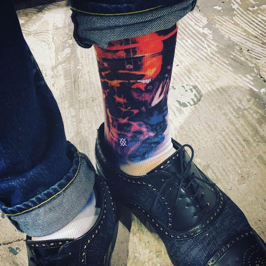 鈴木みのるさんのインスタグラム写真 - (鈴木みのるInstagram)「Today's STANCE  #stancesocks  #stance_japan  朝早かったけど…今日も1日ガンバロー！」8月20日 15時41分 - suzuki.d.minoru