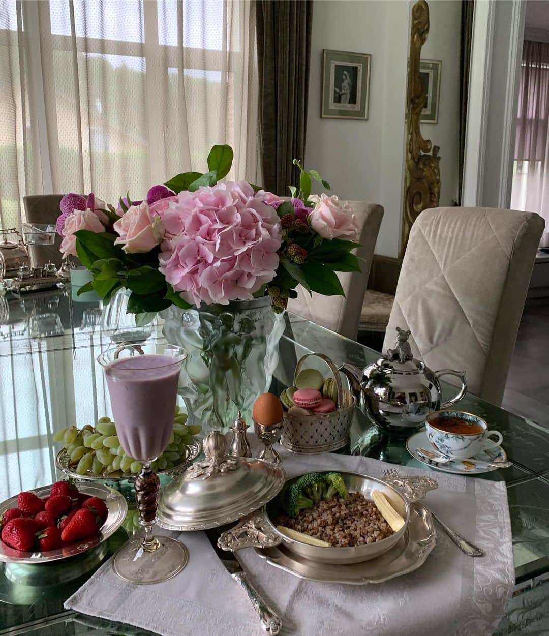 ヤナ・ルドコフスカヤさんのインスタグラム写真 - (ヤナ・ルドコフスカヤInstagram)「Вернёмся к тому ,что Вам нравится больше всего) к моим завтракам ,доброе утро 💛」8月20日 16時30分 - rudkovskayaofficial