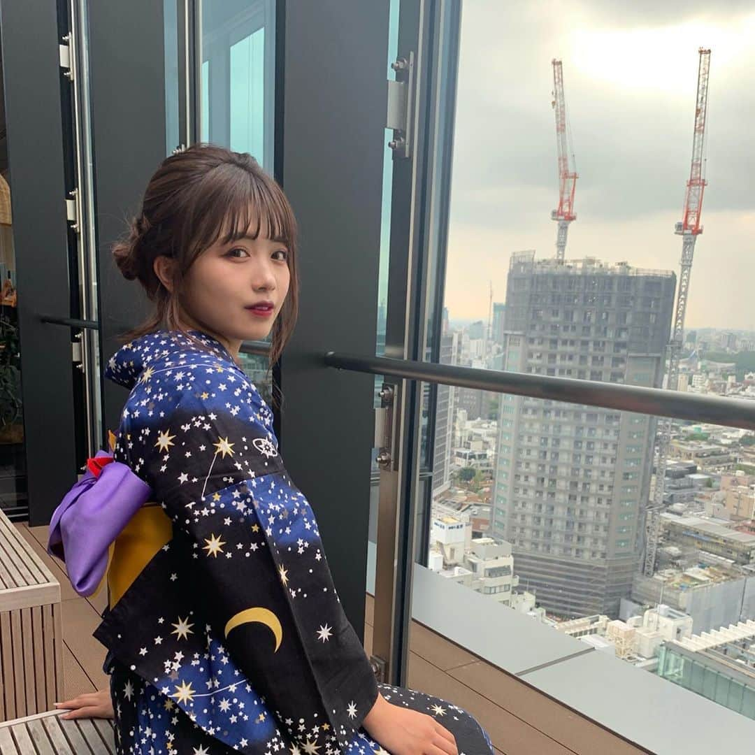 Kirariさんのインスタグラム写真 - (KirariInstagram)「今年初浴衣 🌙」8月20日 19時26分 - kirari_1016_