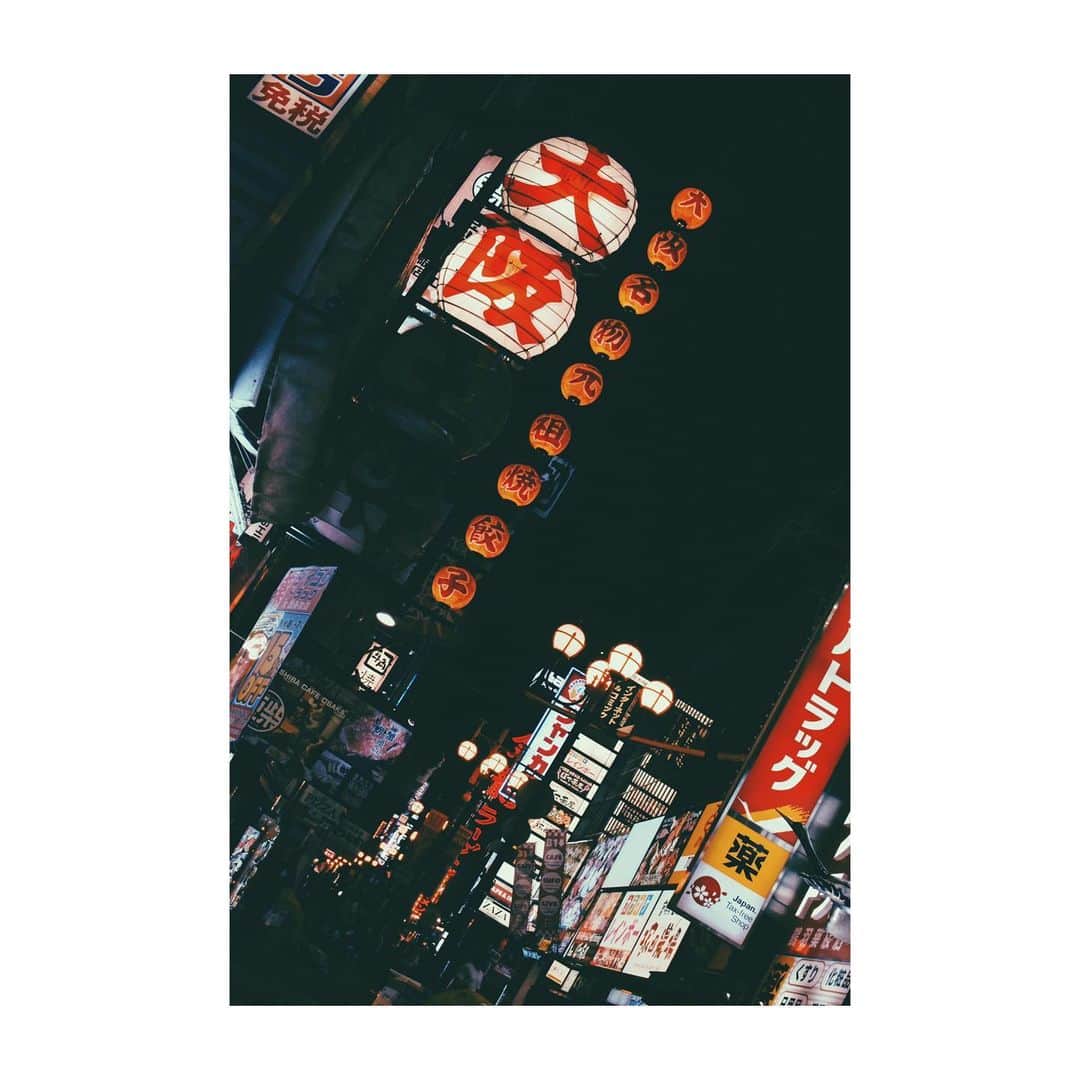 田口司のインスタグラム：「大阪。 #大阪 #道頓堀 #photography #photooftheday #vsco #japan #oosaka」
