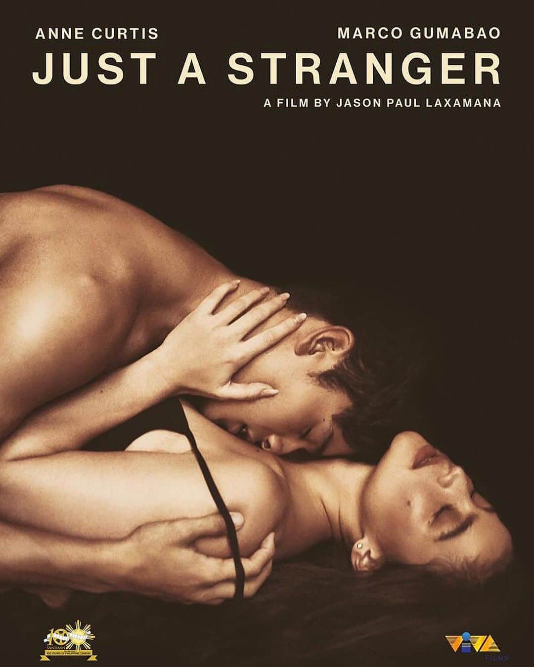 アン・カーティスのインスタグラム：「“Will you still love me When I've got nothing but my aching soul?”. . Tomorrow is the BIG DAY. Can’t wait for you guys to watch and experience the heartbreakingly beautiful love story of Just A Stranger. We’re showing in 200 cinemas nationwide. So please make it a date with your friends, lover, and family. Can’t wait to read what you guys have to say about the film. Nervous and excited but I promise you it’s 🖤💔. Just a gentle reminder we are rated R-16 🙈  Creative Director @miguellugtu Photography @markednicdao #JustAStranger」