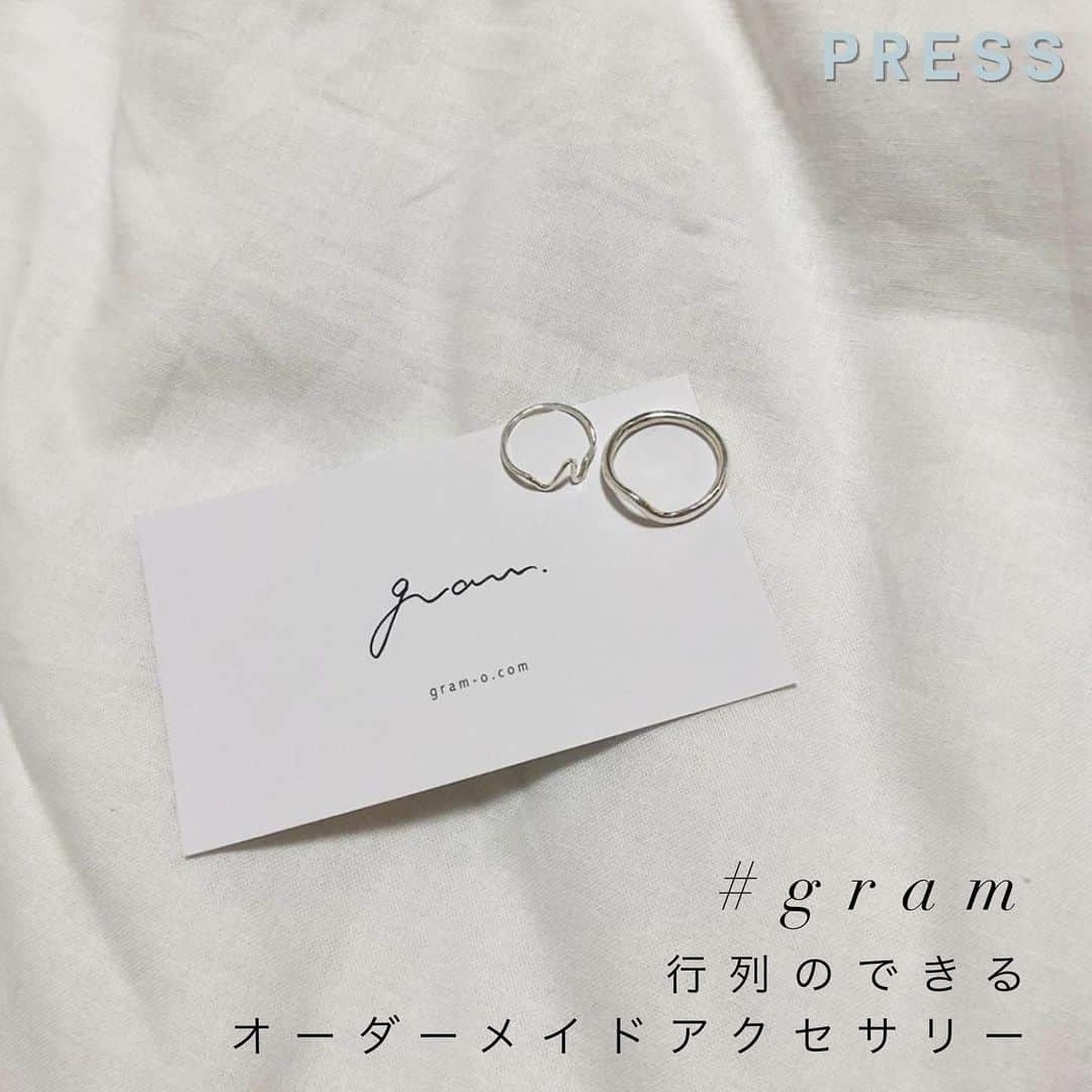 PRESSさんのインスタグラム写真 - (PRESSInstagram)「カップルでペアリングを作るのが人気💍﻿ 鎌倉にあるgram（グラム）は990円で﻿ オーダー指輪が作れるアクセサリーのお店！﻿ ﻿ お出かけデートの途中に﻿ ぜひ立ち寄ってみては？👫﻿ ﻿ shop data﻿ 神奈川県鎌倉市雪ノ下1-5-38　こもれび禄岸1Ｆ﻿ 電話番号	0467-24-4232﻿ 営業時間	11:00～19:00﻿ 定休日	無休﻿ ﻿ —————————————————— ㅤ﻿ ﻿ お気に入りの写真に @pressblog #pressblog をㅤ﻿ タグ🏷して投稿してください♡﻿ PRESS公式アカウントでㅤ﻿ あなたのアカウントをご紹介致します! ㅤ﻿ ㅤ﻿ ——————————————————﻿ ﻿ ﻿ ﻿ #個性#個性派#パール#シルバー#ゴールド#お洒落アクセサリー#お洒落#シンプル#ニュアンス#クリアアクセサリー#クリア#透明アクセサリー#ハンドメイド#ハンドメイドアクセサリー #オーダーメイド #オーダー指輪 #指輪 #リング #ペアリング #カップル #鎌倉﻿」8月20日 21時17分 - press.inc