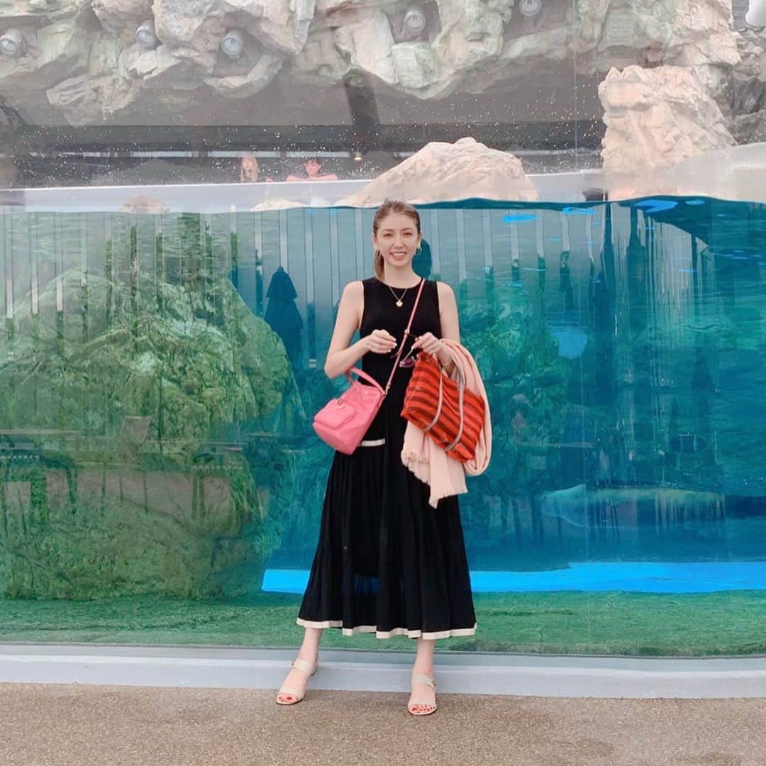 美香さんのインスタグラム写真 - (美香Instagram)「久しぶりの京都！ ワンピースはfray i.d 💗 #京都 #京都水族館 #kyoto」8月20日 21時17分 - mikaofficial99