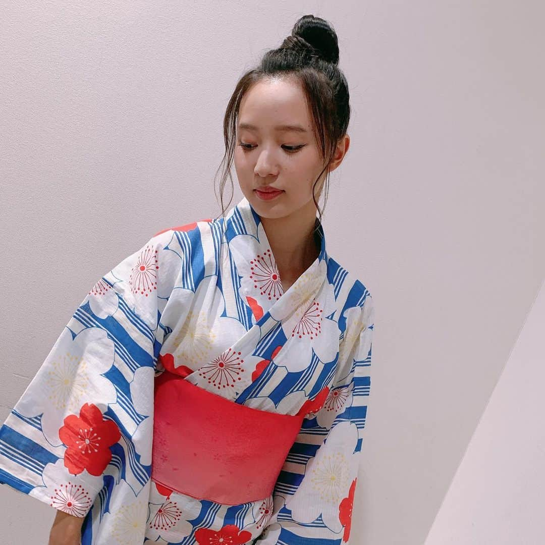 小池優奈さんのインスタグラム写真 - (小池優奈Instagram)「自分で着れた👘  #浴衣 #おだんごヘア #日本 #japan #おでこ #夏」8月20日 21時33分 - annas_yuna