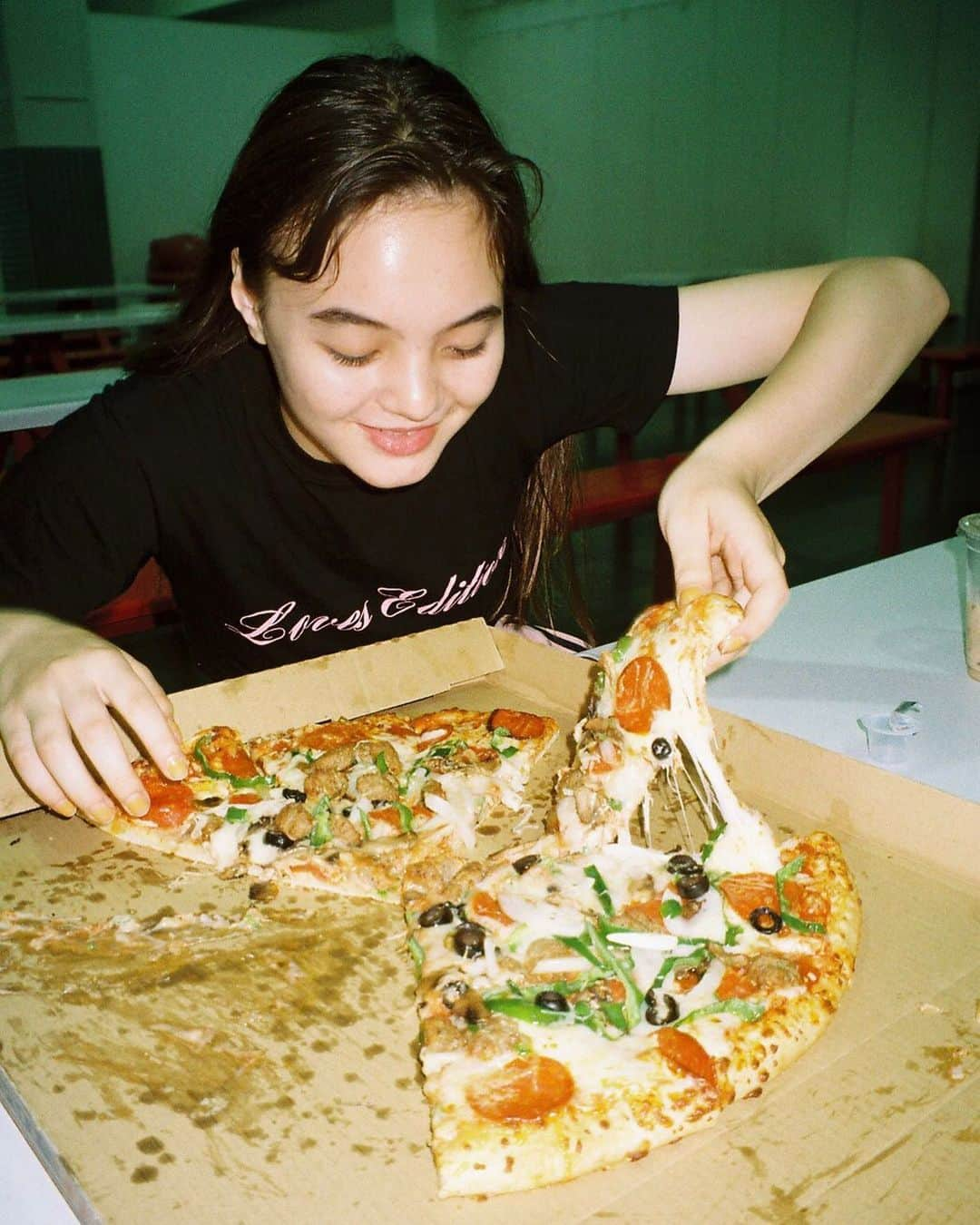 藤田エミリさんのインスタグラム写真 - (藤田エミリInstagram)「夏休みの記録🍕pizzaparty🍕 @keito_2222」8月20日 21時36分 - 7_emil_y