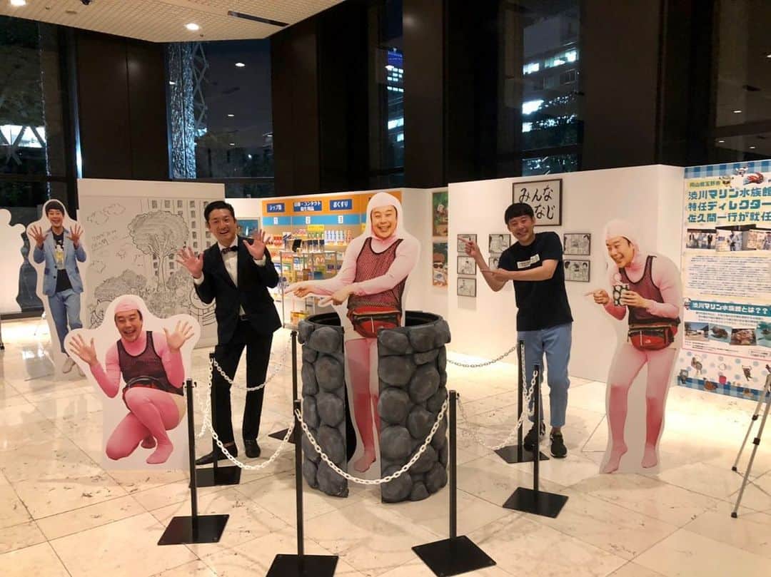 のインスタグラム：「ライブペインティング、たくさんのご来場ありがとうございました！  新宿センタービル「ちょっとだけ佐久間一行展」今日から9月3日までです！  #新宿クリエイターズフェスタ2019 #新宿センタービル #新宿 #アート #佐久間一行 #キクチウソツカナイ」