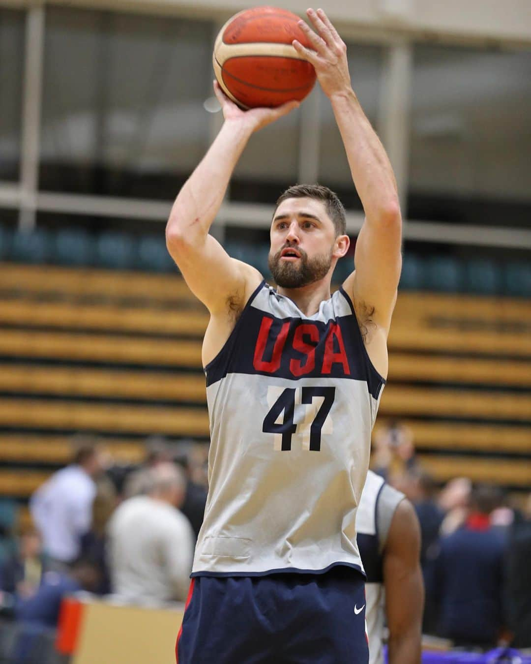 Brooklyn Netsさんのインスタグラム写真 - (Brooklyn NetsInstagram)「Buckets Down Under 🧔🇺🇸 #usabmnt」8月20日 22時19分 - brooklynnets