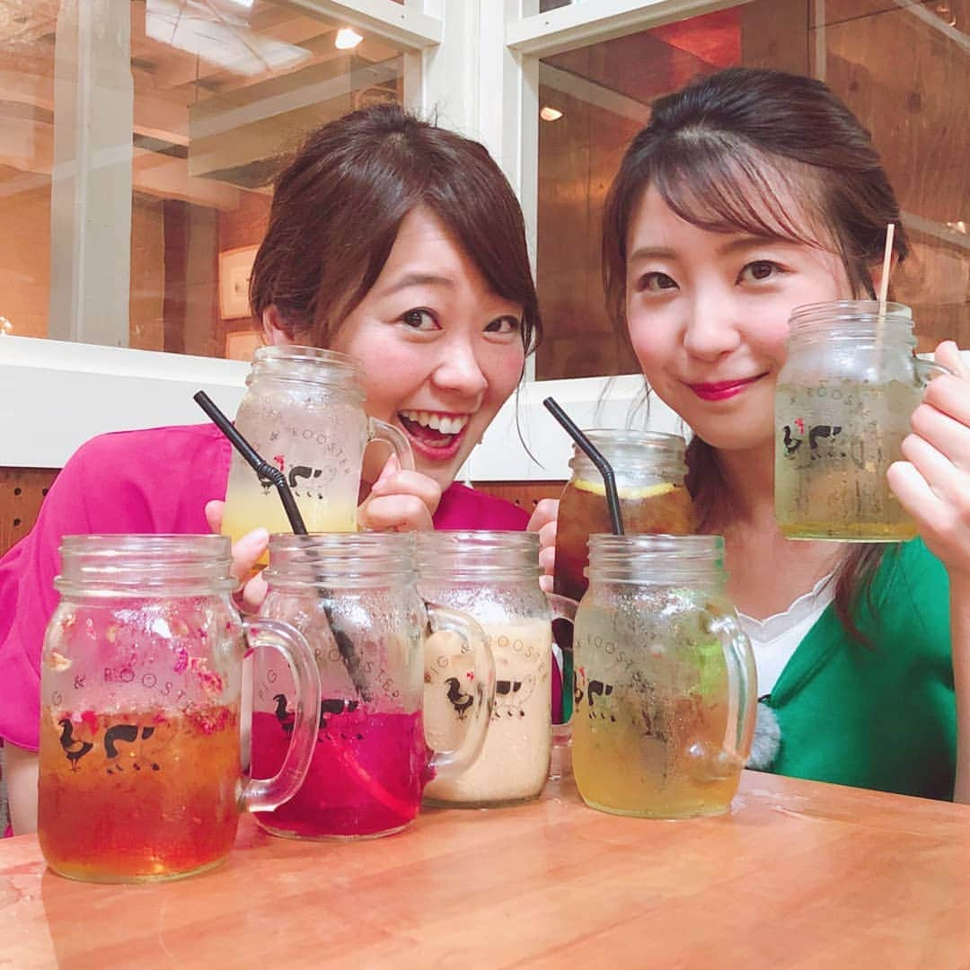 滝香織さんのインスタグラム写真 - (滝香織Instagram)「#アネット #河野アナ と#よるマチ の取材で #メイソンジャー のような瓶に入った#インスタ映え ドリンク #かき氷 もおいしかった～ 今日も暑くなりそう。 皆様、熱中症にはお気をつけくださいませ。  #ランチ #グルメ #カフェ #スイーツ #愛媛グルメ #愛媛カフェ#夏  #cafe #sweets #instagood #love #summer #テレビ#アナウンサー #女子アナ #あいテレビ #松山 #愛媛」8月21日 8時02分 - kaorin_taki