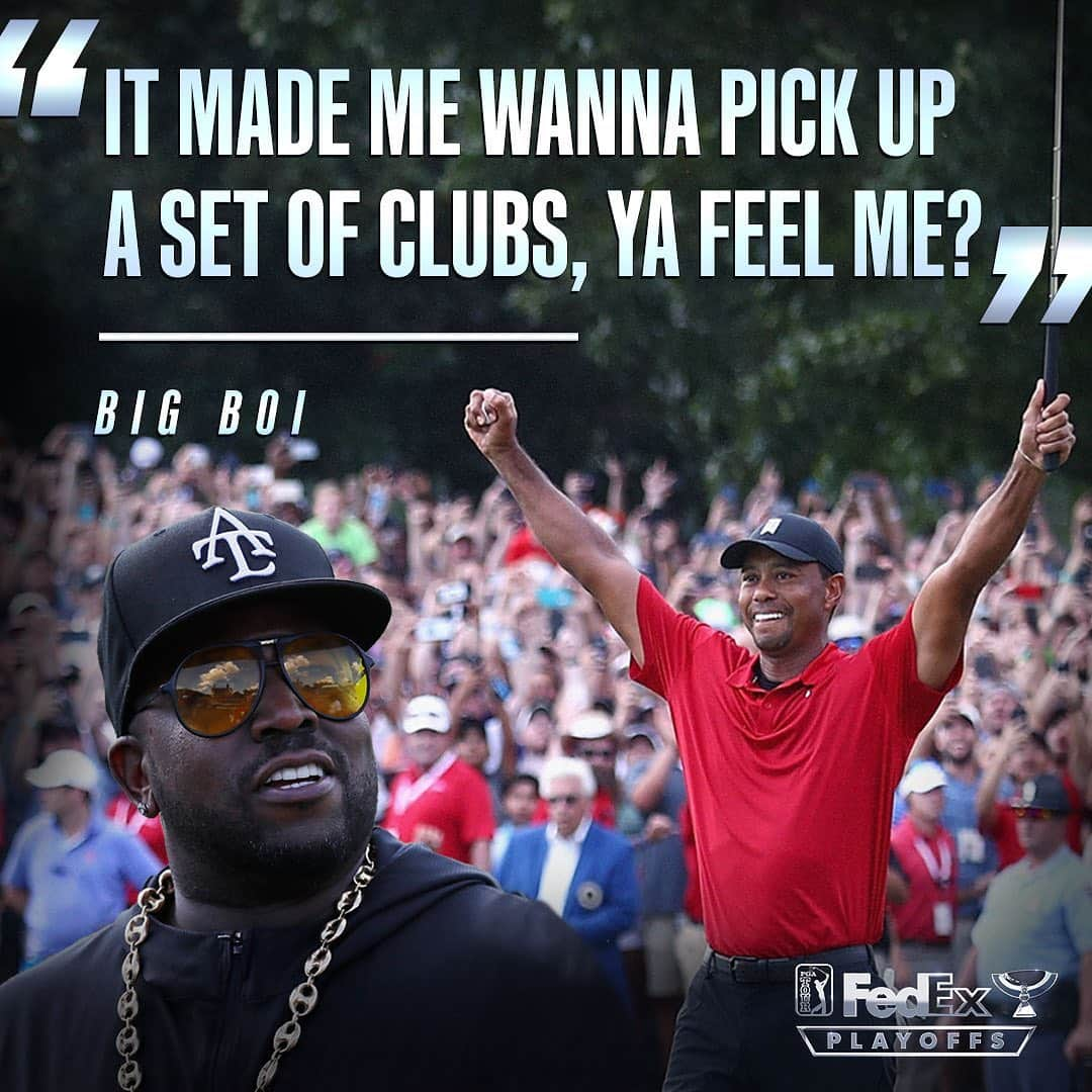 PGA TOURさんのインスタグラム写真 - (PGA TOURInstagram)「@bigboi was a firsthand witness to the madness last year.  #LiveUnderPar」8月21日 1時08分 - pgatour