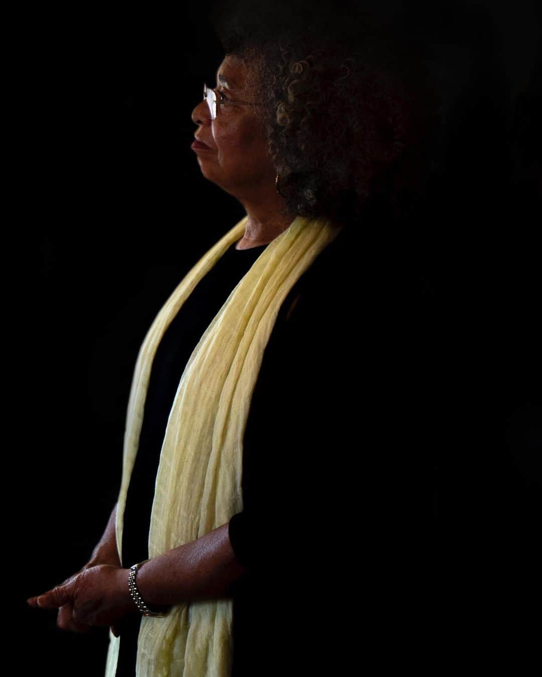コリン・キャパニックのインスタグラム：「‪Dr. Angela Davis - The Right to Be Brilliant‬  Thank you #AngelaDavis for representing the @yourrightscamp pillar - The Right To Be Brilliant! Keep elevating the brilliance of our people! Love you Sister!✊🏾」