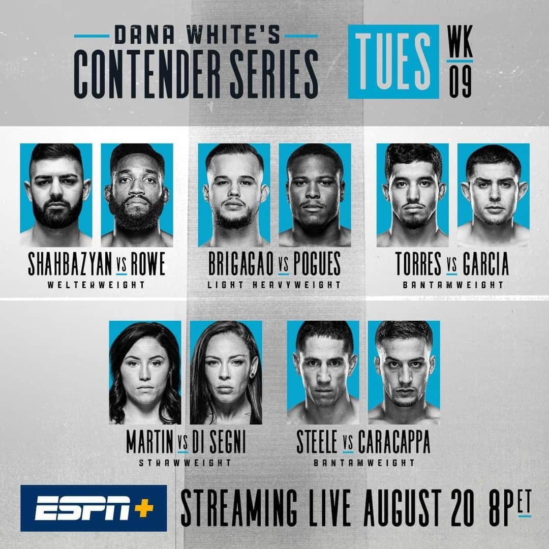 UFCさんのインスタグラム写真 - (UFCInstagram)「The next round of interviews ✍️ #DWCS goes down tonight ➡️ on ESPN+ ➡️」8月21日 1時17分 - ufc