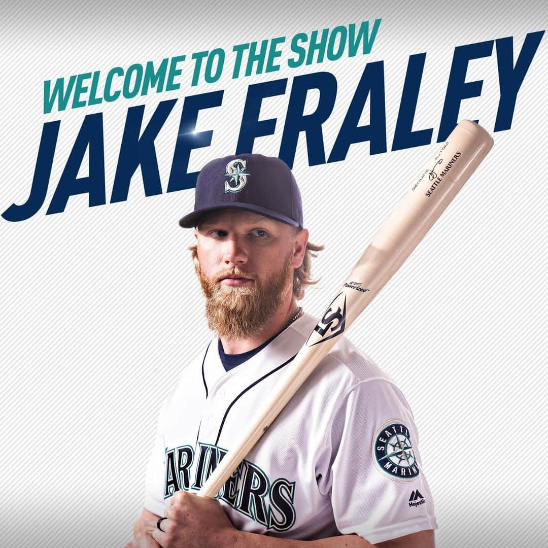 シアトル・マリナーズさんのインスタグラム写真 - (シアトル・マリナーズInstagram)「Get after it, @jakefraley_.  The outfield prospect joins the big club today. Read more at Mariners.com/Blog.」8月21日 2時00分 - mariners