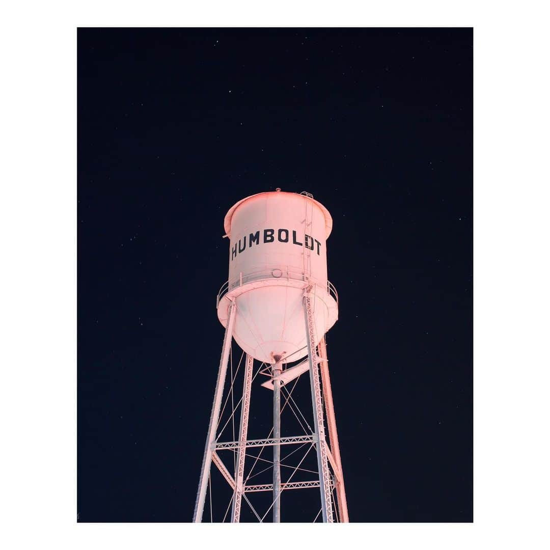 のインスタグラム：「If you spend enough time in Humboldt, you’ll eventually fall in love with this water tower.」