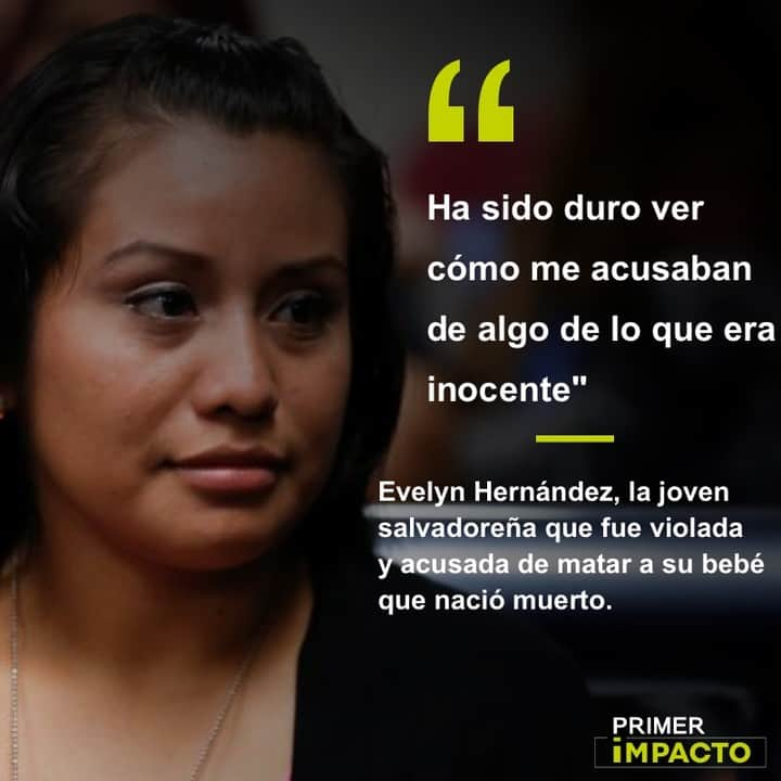 Primer Impactoさんのインスタグラム写真 - (Primer ImpactoInstagram)「La joven sobreviviente de abuso Evelyn Hernández, de 21 años, fue absuelta este lunes en El Salvador del crimen de homicidio del que se le acusaba en ese país, con una de las leyes antiaborto más radicales de la región. El juez José Virgilio Jurado Martínez, del tribunal de sentencia de Cojutepeque en San Salvador, falló que ahora la joven debe quedar en libertad.⁠ ⁠ "No tengo certeza, no puedo condenar a Evelyn, no tengo nada más que decir", aseguró Jurado Martínez durante la lectura de su decisión. ⁠ ⁠ ⁠ Más información de este caso en el link de nuestra biografía.」8月21日 3時30分 - primerimpacto