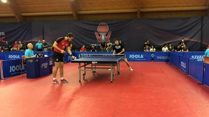 サム・ウォーカーのインスタグラム：「Great start to the Czech Open today... I beat Hachard 4-2! Tomorrow I play Duda! 💪🏻🏓🏴󠁧󠁢󠁥󠁮󠁧󠁿」