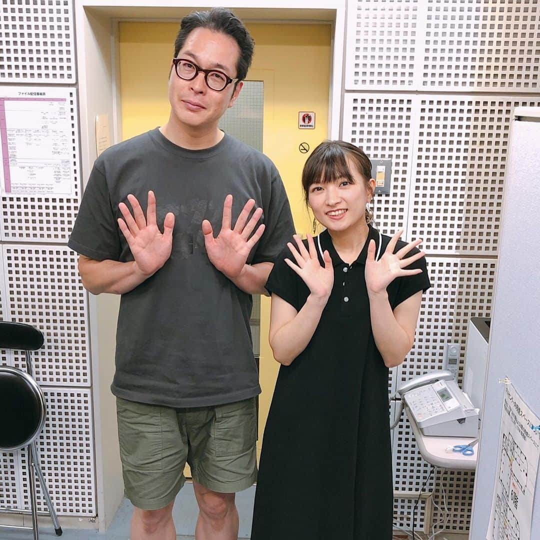 星野みちるさんのインスタグラム写真 - (星野みちるInstagram)「JFNのON THE PLANETとっても楽しかったです♪( ´θ｀)ノ玉川太福さん、ありがとうございました！草団子じゃなくて笹団子だったー(>_<) 聴いてくれた皆さまもありがと！！ ロックンロールアップルパイ歌ったよ #jfn #ラジオ #オンプラ #玉川太福」8月21日 4時27分 - hoshinomichiru