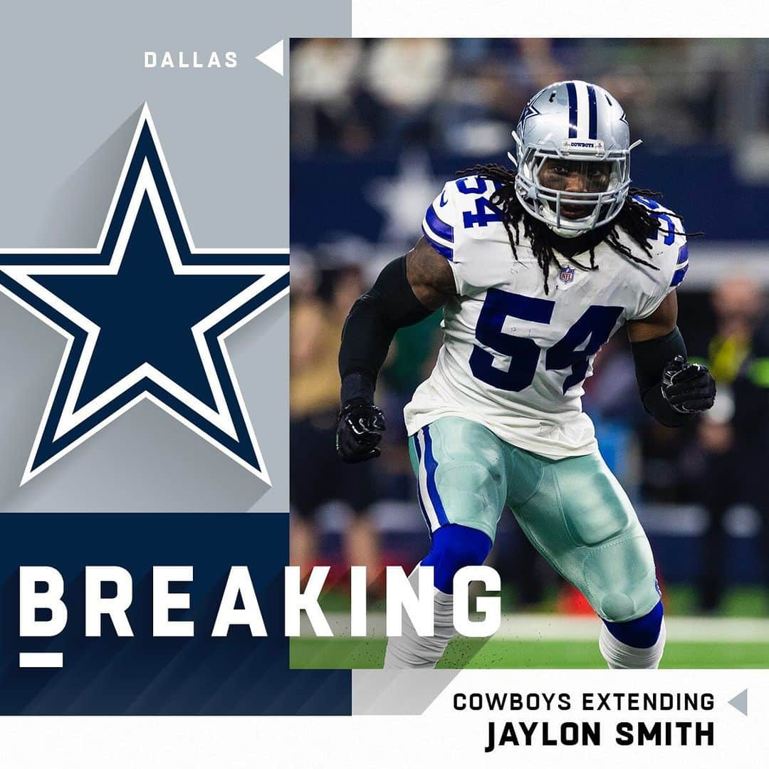 NFLさんのインスタグラム写真 - (NFLInstagram)「@dallascowboys reach 5-year, $64M contract extension with LB Jaylon Smith. (via @rapsheet + @mike_garafolo) 📷: @tapiaphoto/NFL」8月21日 4時48分 - nfl