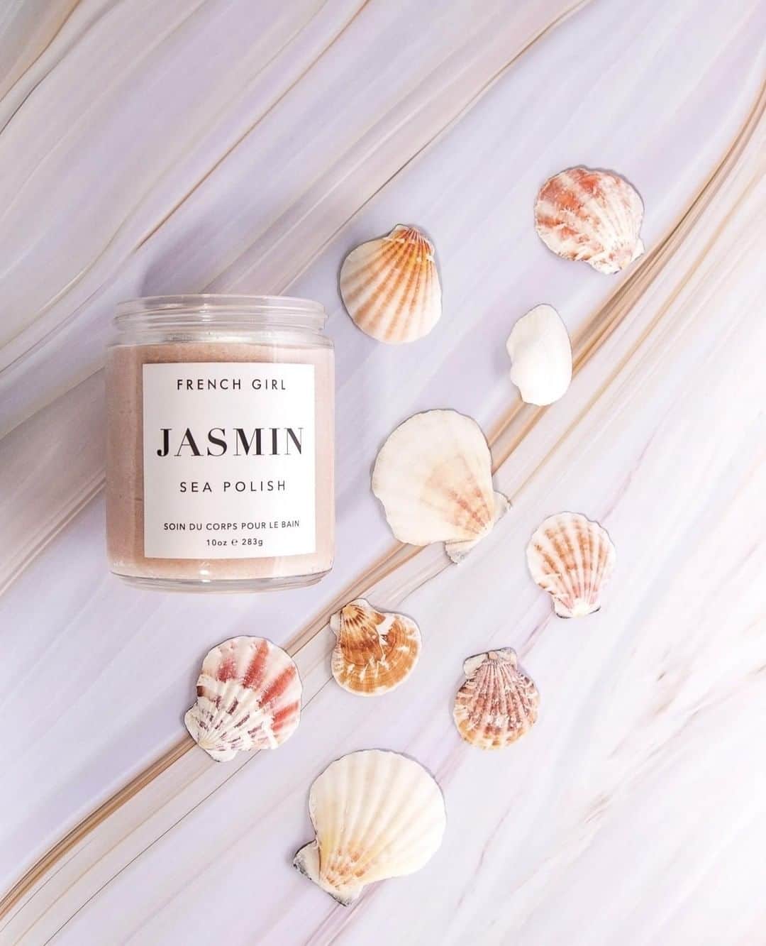 のインスタグラム：「Coming soon...⁠ ⁠ ⁠Sign up for our weekly newsletter for the scoop! Link in bio. ⁠ ⁠ #jasmine #bodyscrub #newskincare #skintelligence #soindesoi #summerbeauty #newskincare #glowlikeafrenchgirl⁠ #ethicalbrand #artisanbeauty #ecobeauty #frenchgirlbeauty #cleanbeautyrevolution #beautyobsessed  #crueltyfree #veganskincare #beautyobsessed #ethicalbrand #ecoluxe #sustainableluxury #frenchgirlorganicså⁠」