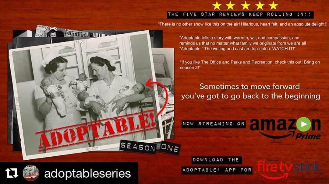 エミリー・スワローさんのインスタグラム写真 - (エミリー・スワローInstagram)「Have you gotten a chance to watch all these silly people on @scolo222’s very funny series @adoptableseries??? We’re on @amazonprimevideo!  Check us out! 🔥🔥🔥#Repost @adoptableseries with @get_repost ・・・ @adoptableseries is now on @Amazon primevideo and we have our own App for @amazonfiretv as well!! Still streaming on @bingenetworks all over the world too! So many great ways to see our show!  Please Rate and Review us on @Amazon so other can find #adoptable! Tell your Family & Friends too! Thanks!  #webseries #indietv @bigeswallz @therealjimoheir @reallindapark @sharonglessreal @sweeetanj @noah.wyle @erfanpagetribute @realmerrindungey @thejuliaduffy」8月21日 5時36分 - bigeswallz