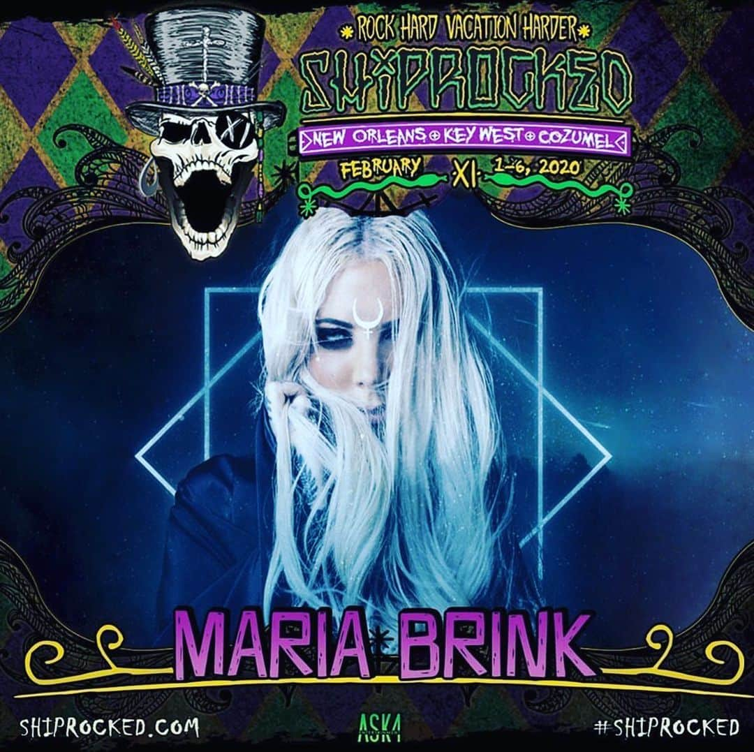 マリア・ブリンクさんのインスタグラム写真 - (マリア・ブリンクInstagram)「I’m excited to announce I will be bringing an intimate performance to @shiprocked 🌙」8月21日 5時46分 - mariabrinkofficial