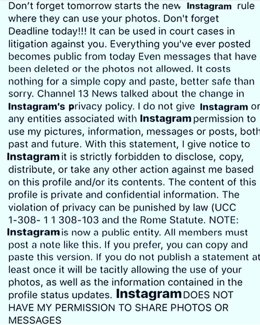 T.I.さんのインスタグラム写真 - (T.I.Instagram)「@instagram For the record. I do NOT authorize Instagram to use,publish,share or exploit any of my information,pictures,videos,or messages FOR ANY REASON OUTSIDE OF MY authorization. Let this serve as formal & FINAL notice on my behalf. Thx in advance.」8月21日 6時36分 - tip