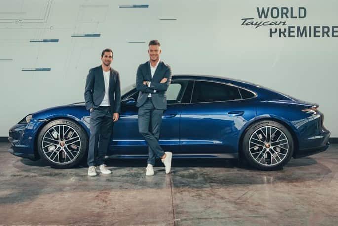 のインスタグラム：「A new era has started for @Porsche with the new Taycan full ⚡️ car and we are right at the heart of this new chapter representing the sport and competition side with our @porsche.formulae team in the @fiaformulae championship! @porsche_newsroom @neeljani_official」