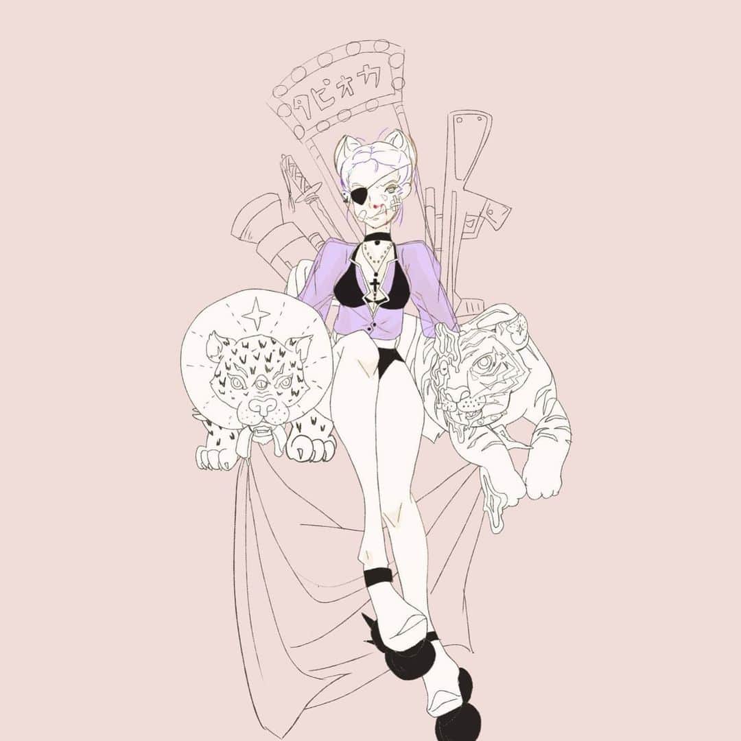 Kiyomi Aritakeのインスタグラム：「#wip タピ  オカ…」