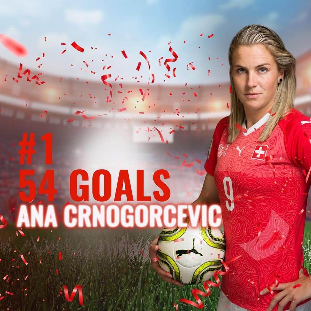 Ana Maria Crnogorcevicさんのインスタグラム写真 - (Ana Maria CrnogorcevicInstagram)「what an emotional start into our first game🙏🇨🇭it was not easy for me and all my teammates, but we got this win for you Flori❤️! Great start and a good performance on our road to the Euros2021!! And also a big THANK YOU to all my teammates to achieve this little crazy record of 54goals for the national team, clearly not possible without you❤️🤘! and hopefully many more to come😅😅! ✌🏻😘 #swiss #team #weuro2021 #roadtoengland2021」9月4日 19時59分 - ana_crnogorcevic