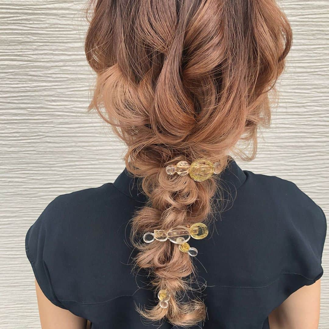 yu nakamura ヘアアレンジ hairarrangeのインスタグラム